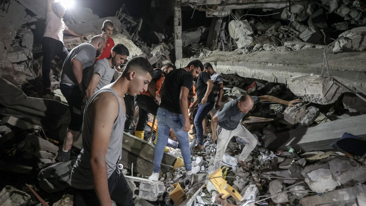 Diyarbakır'da Gazze'ye yönelik saldırılar kınandı
