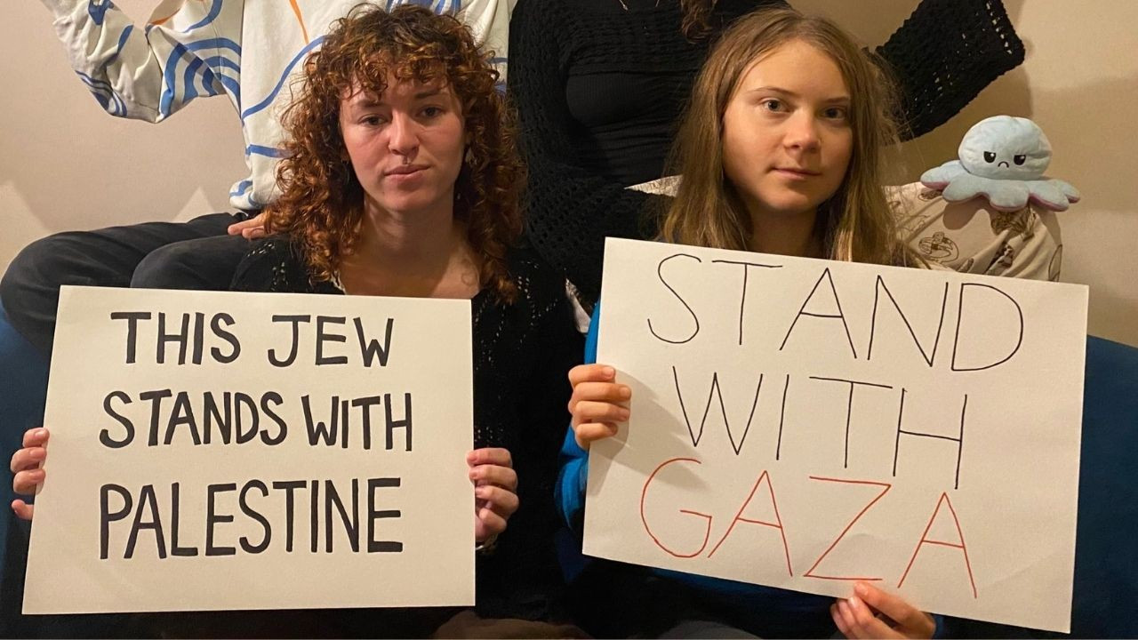 İsrail, Gazze'de ateşkes çağrısı yapan Greta'yı müfredattan çıkarıyor