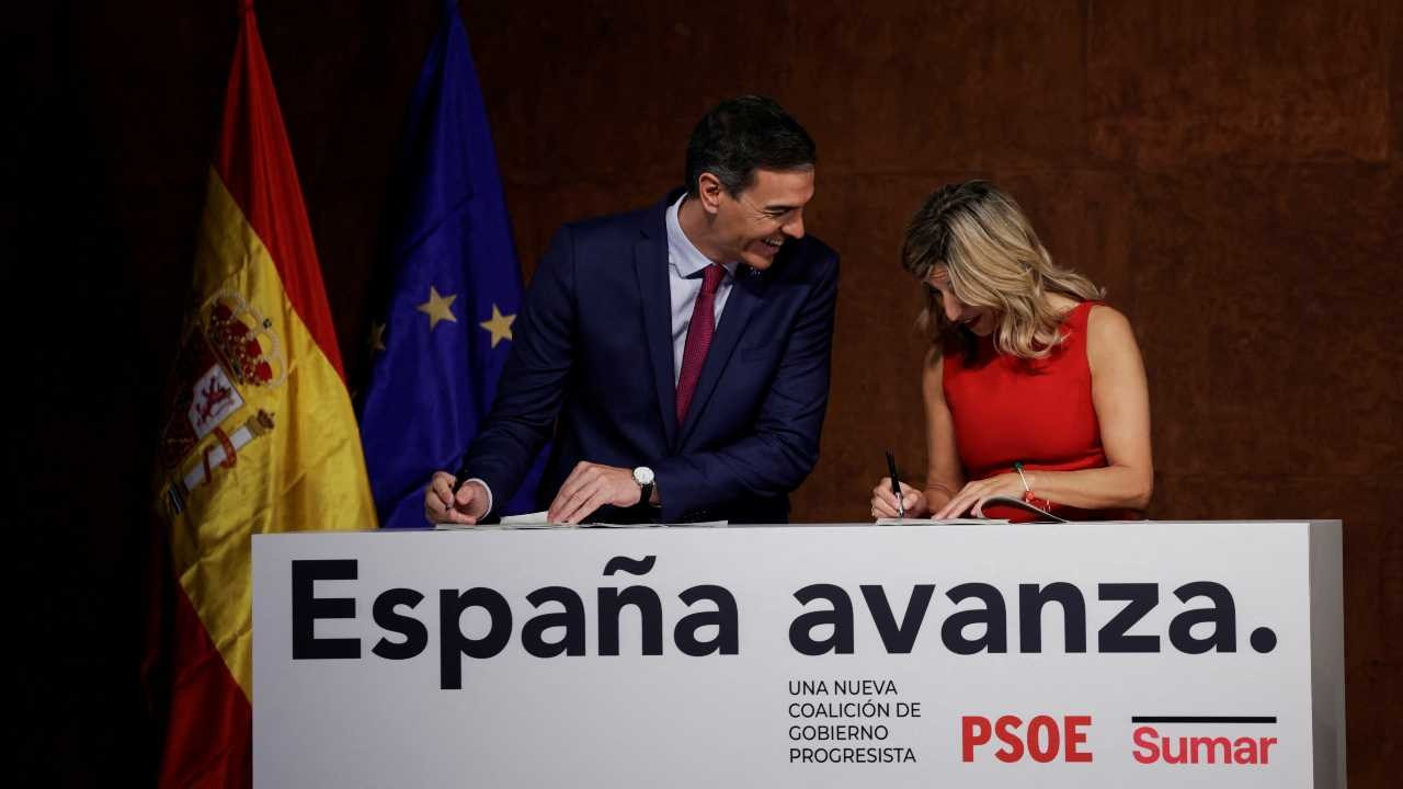 İspanya'da iki parti koalisyon görüşmelerinde anlaşmaya vardı