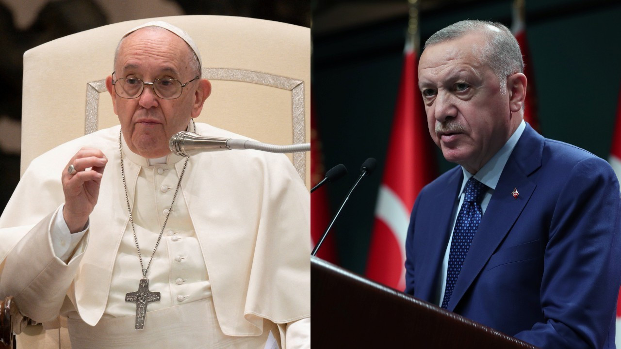 Erdoğan'dan Papa'ya 'Gazze' telefonu