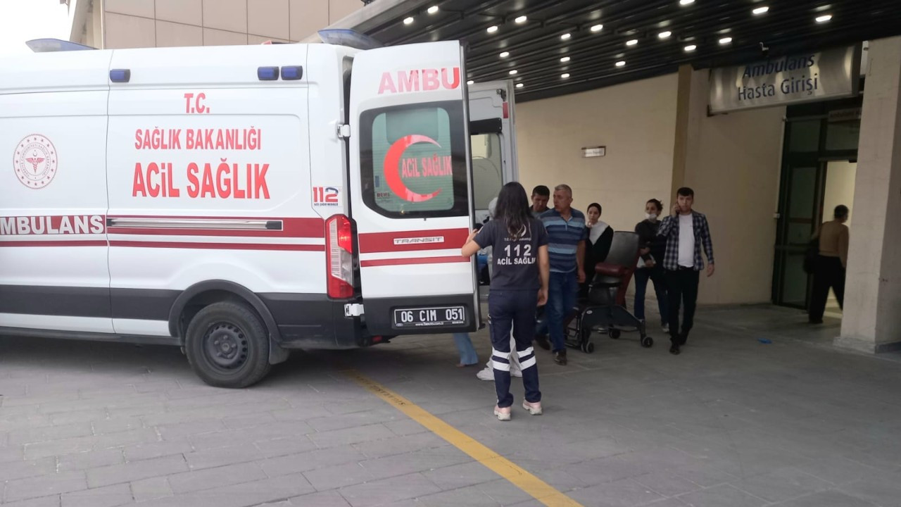 Ankara'da amonyaktan zehirlenen 12 işçi hastaneye kaldırıldı