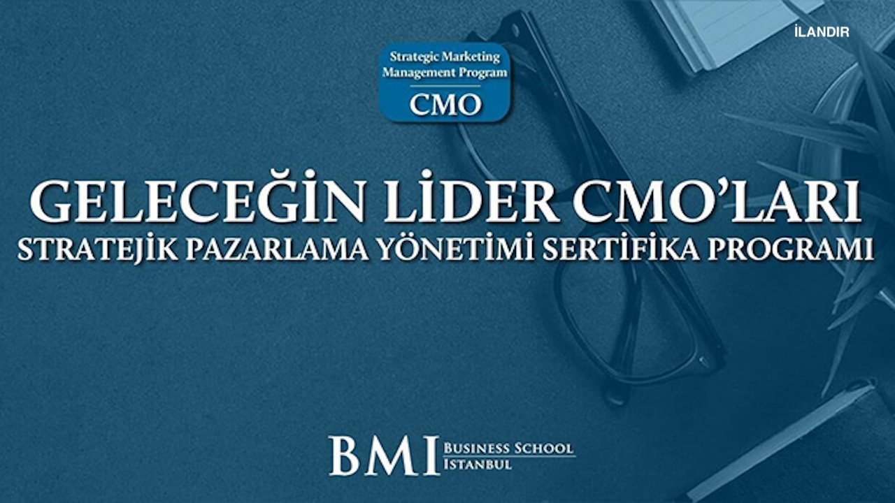 Stratejik Pazarlama Yönetimi (CMO) Sertifika Programı, 25 Ocak’ta Başlıyor!