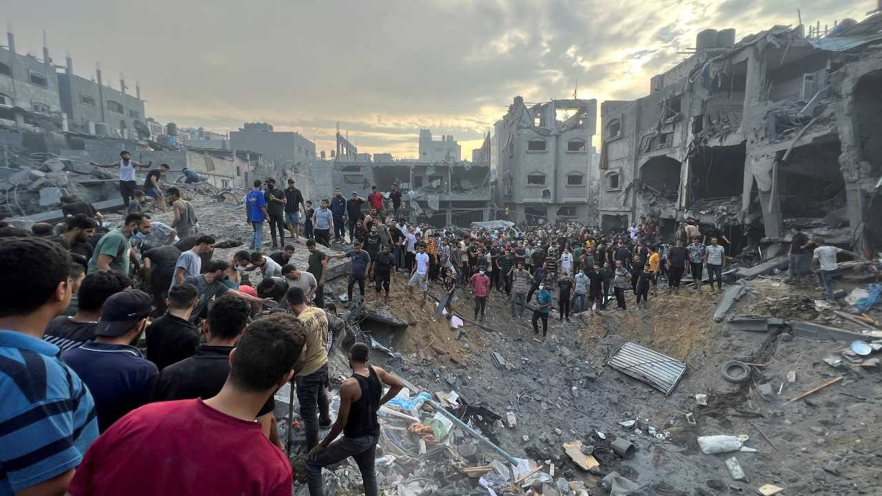 İsrail'den Gazze'deki Cibaliye Mülteci Kampı'na ikinci saldırı