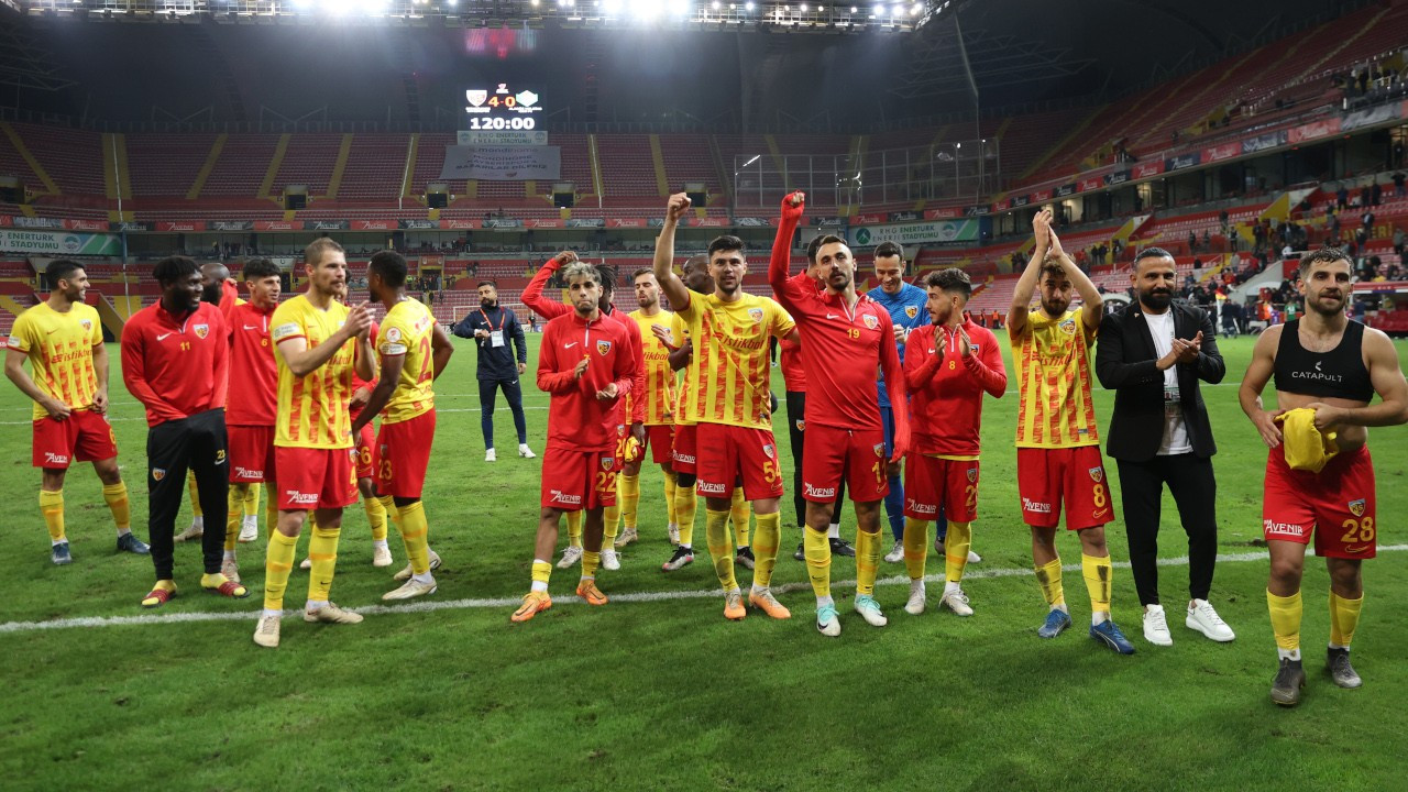 Kupada günün sonuçları: Kayserispor uzatmalarda 4 gol attı