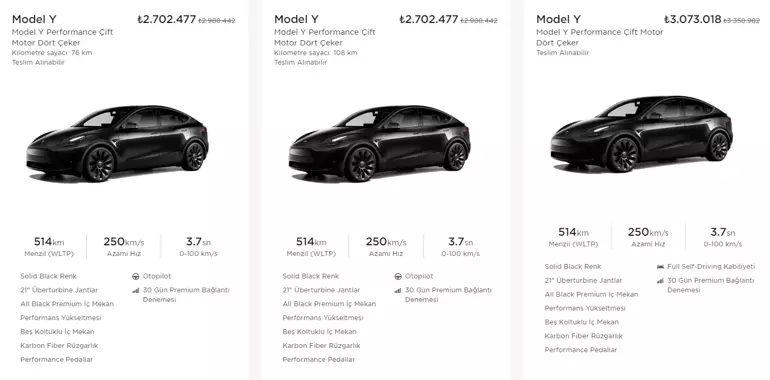 Tesla Türkiye'den indirim: 400 bin liraya yakın fiyat düşüşü var - Sayfa 2