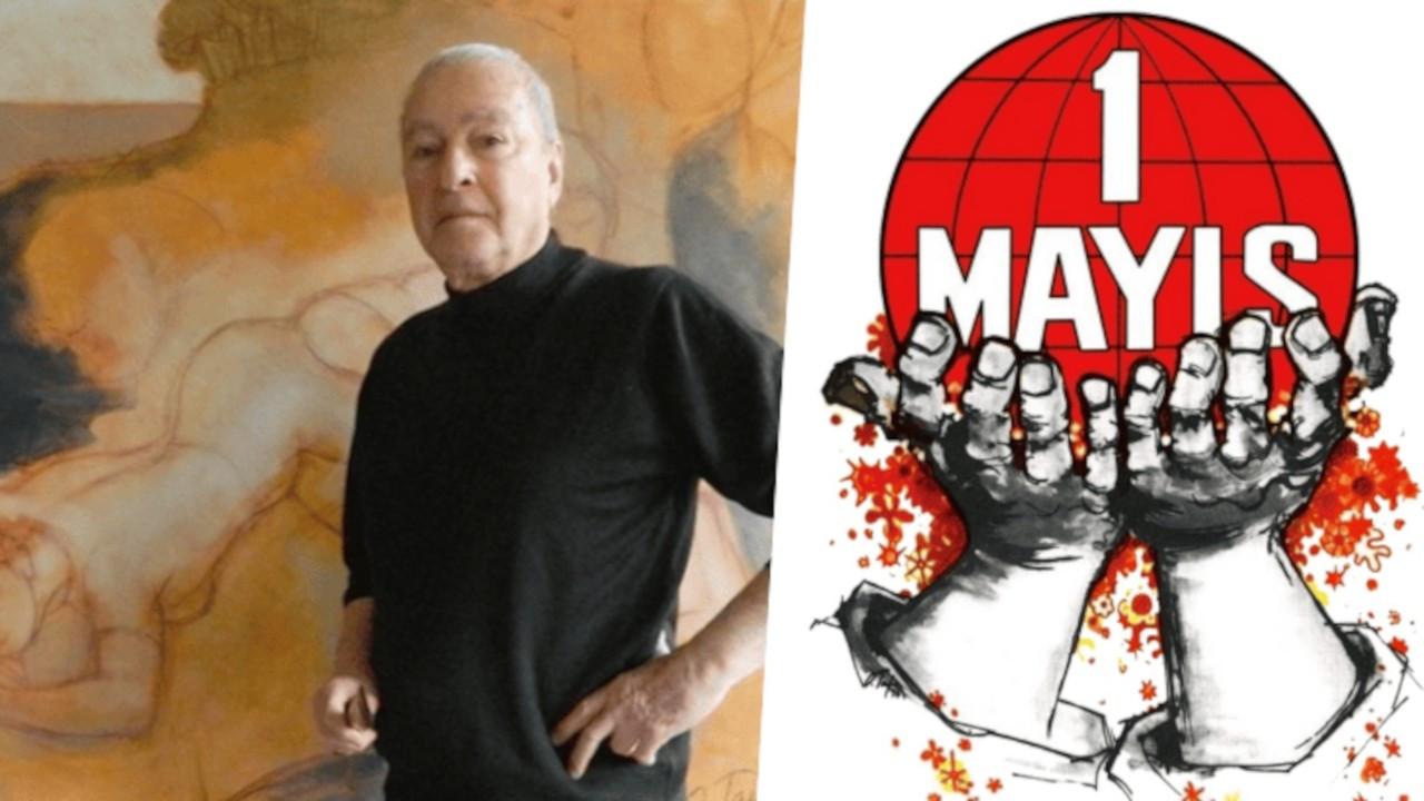1 Mayıs'ın simge afişlerinin yaratıcısı ressam Orhan Taylan vefat etti