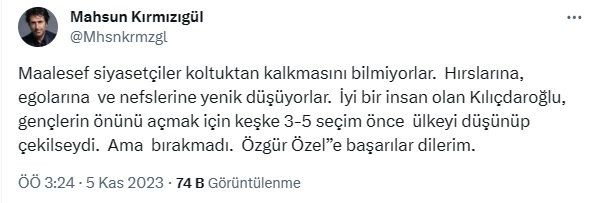 'Kurultayda seçim boyunca karda yürüyüp izini belli etmeyen tek kişi vardı' - Sayfa 3