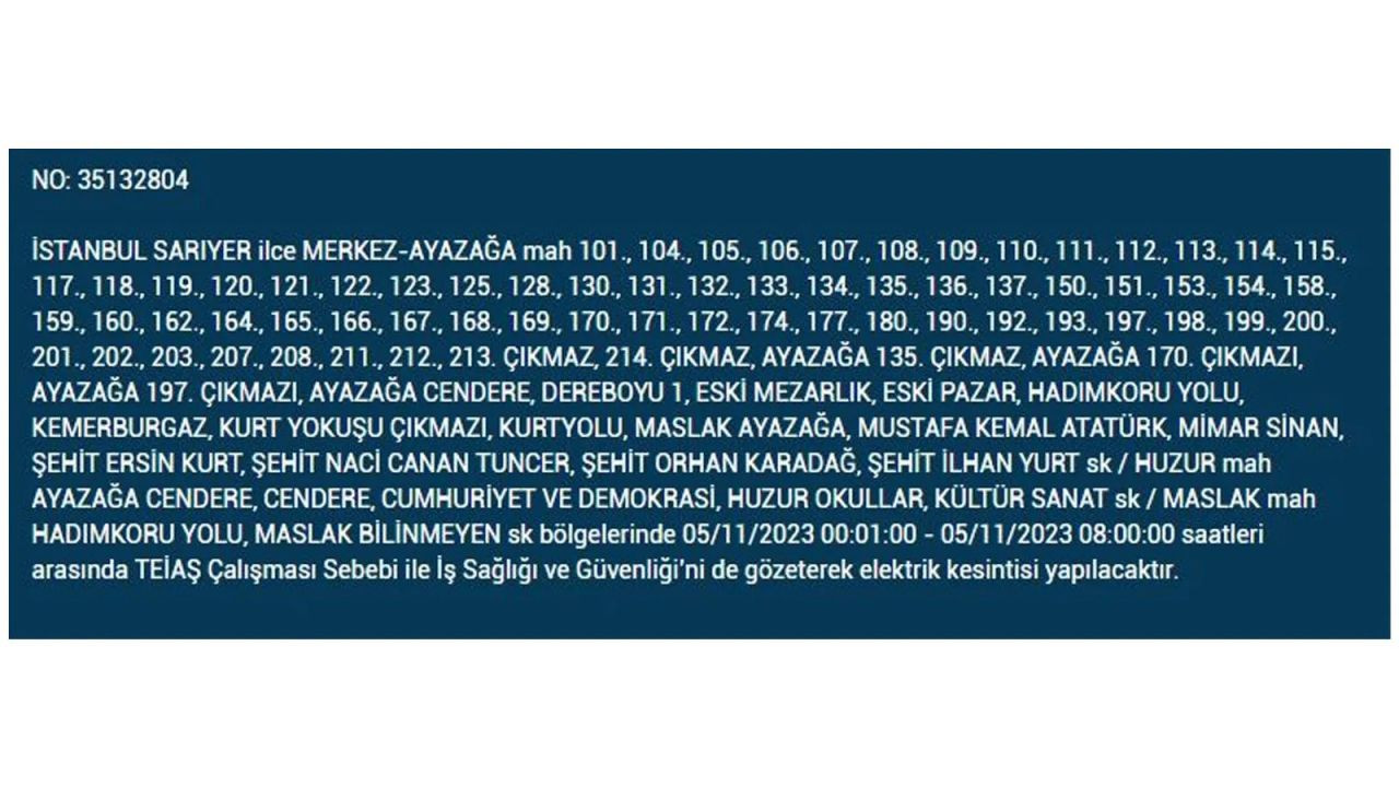 BEDAŞ listeyi açıkladı: İstanbul'da bugün elektriksiz kalacak ilçeler - Sayfa 2