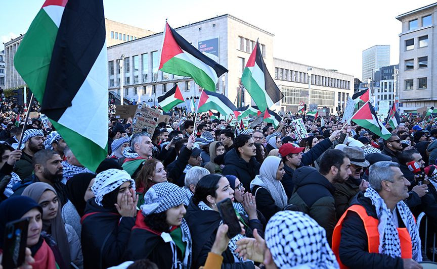 Avrupa'da Filistin'e destek eylemleri: 'Biden ödüyor, İsrail vuruyor' - Sayfa 2