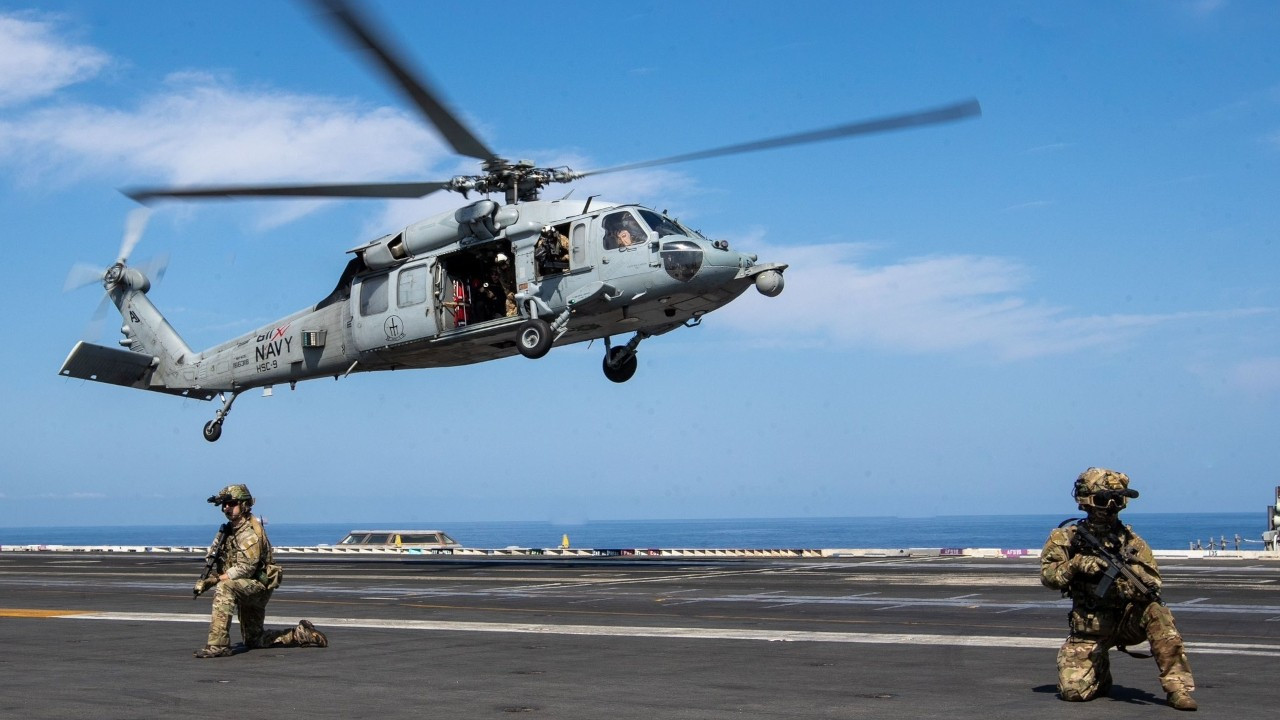 ABD'nin Akdeniz'de düşen helikopterinde 5 asker öldü