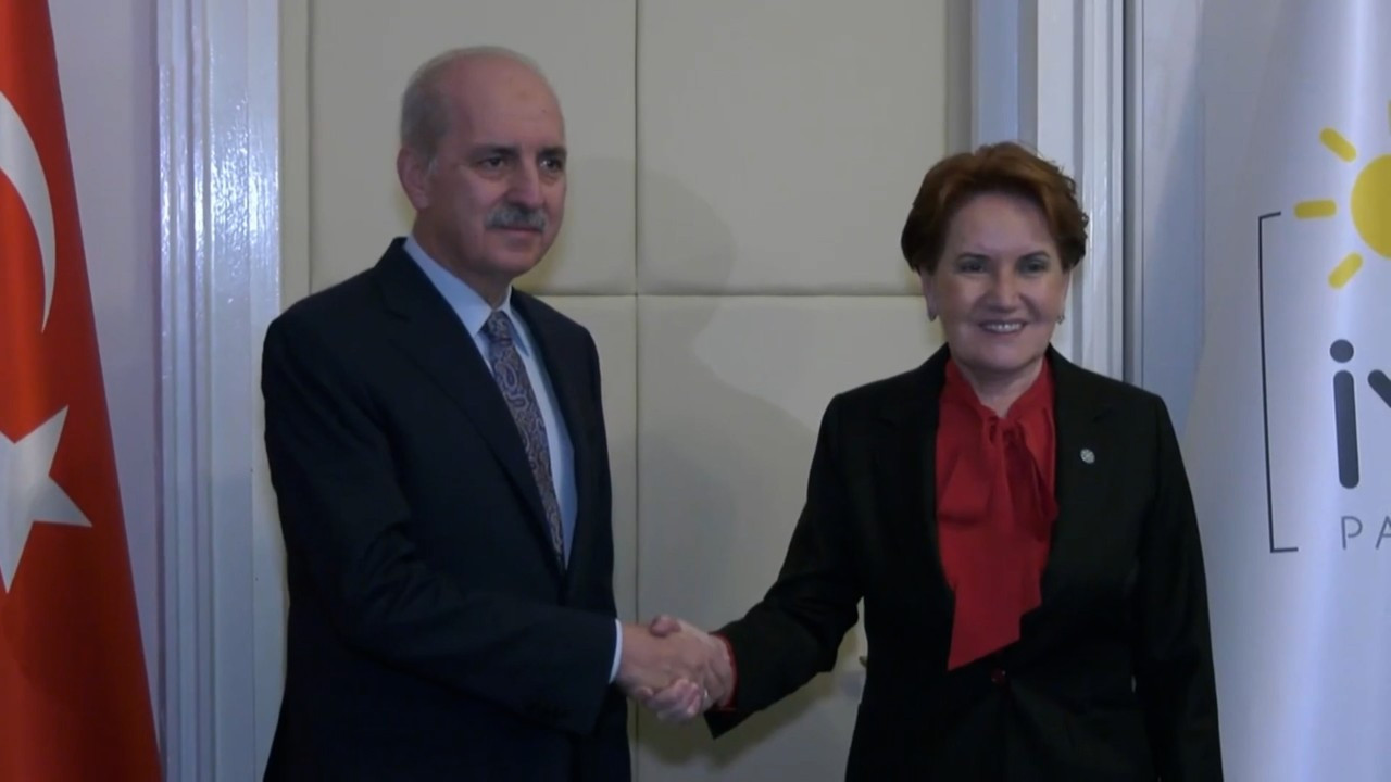 Meclis Başkanı Kurtulmuş, Meral Akşener’i ziyaret etti