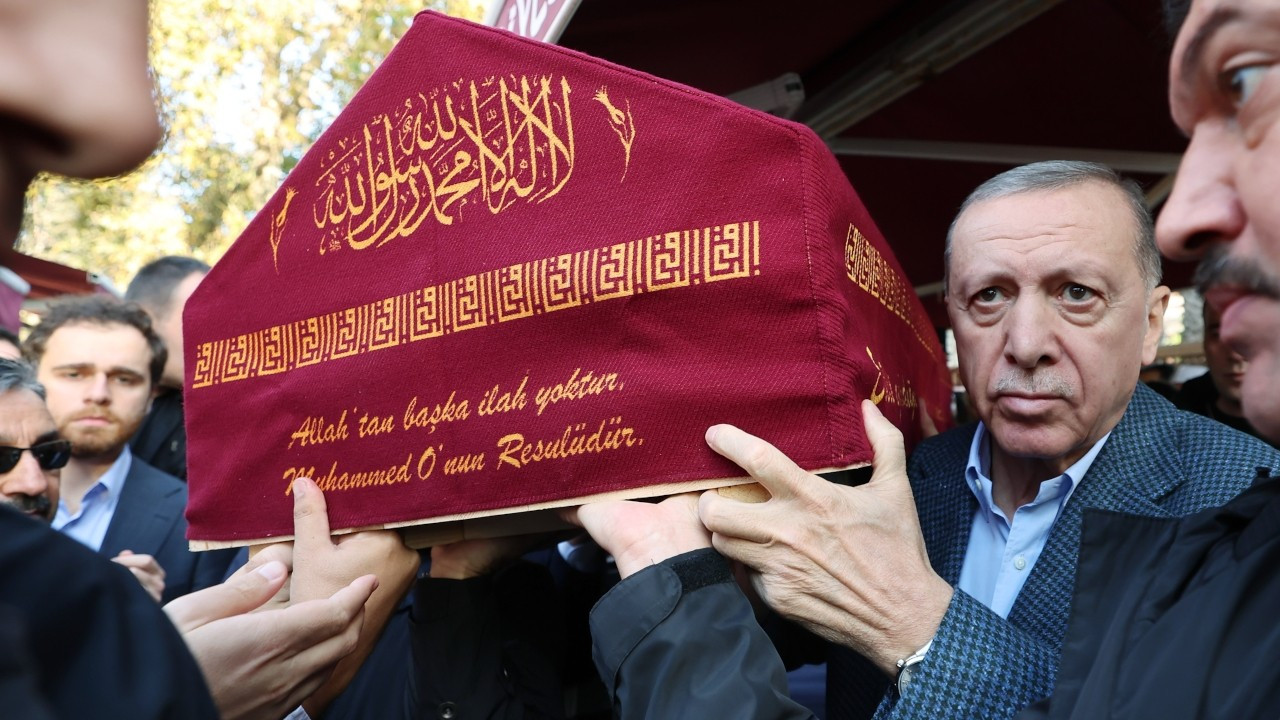 Erdoğan, Hacer Muhterem Coşan'ın cenazesine katıldı