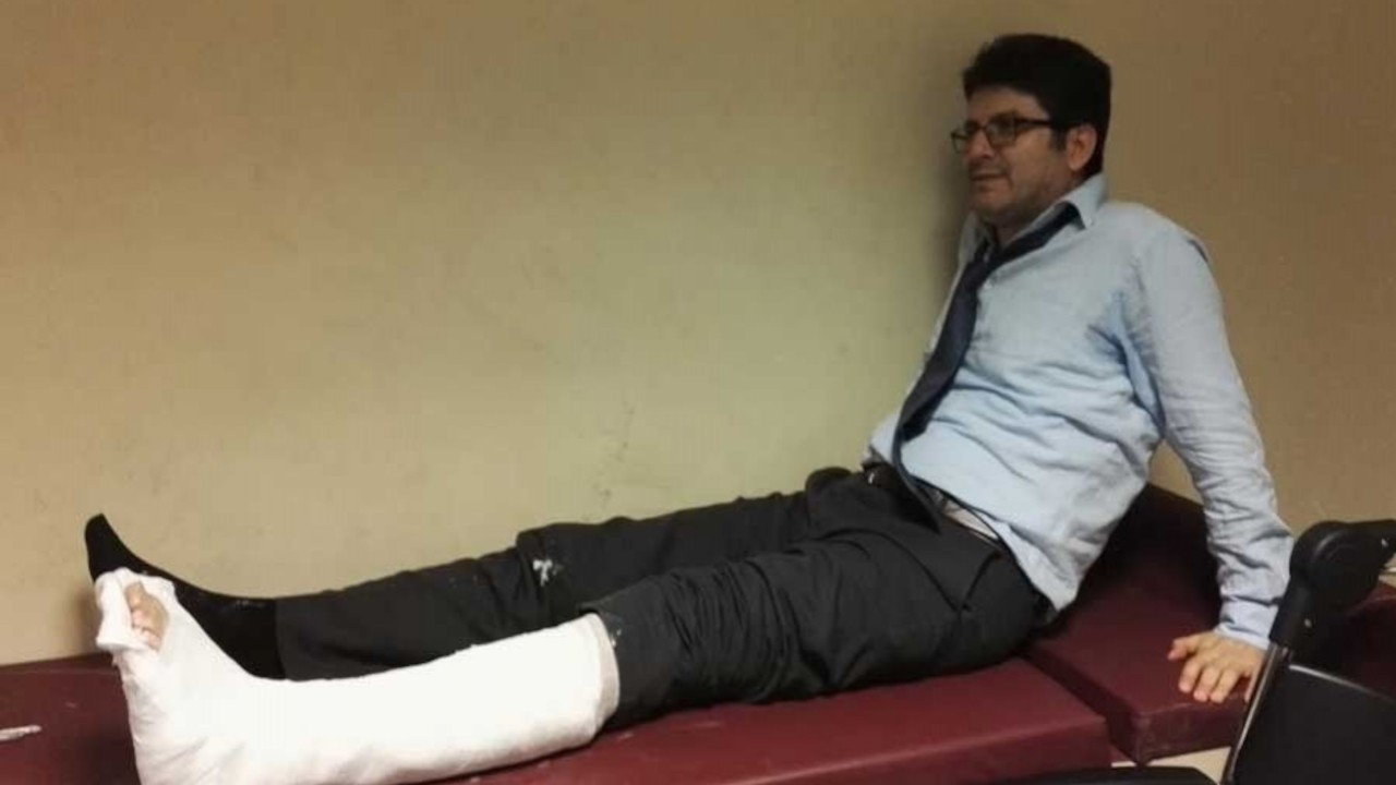 6 yıl sürdü: Polisin ayağını kırdığı avukata tazminat ödenecek