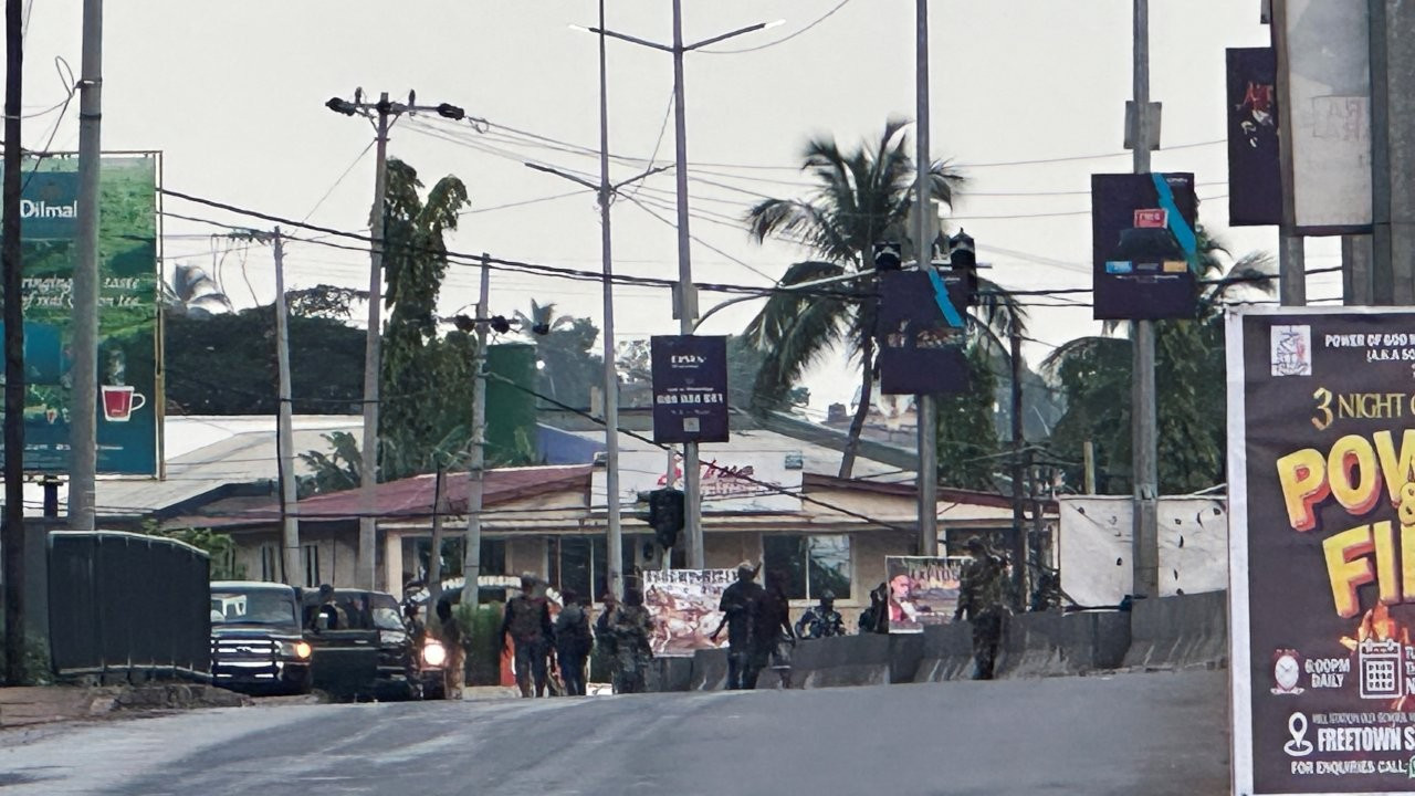 Sierre Leone'de sokağa çıkma yasağı: Mahkumlar kaçtı