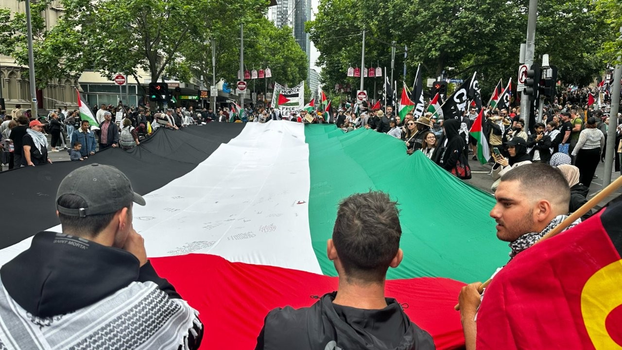 Avustralya'da Filistin'e destek eylemleri: 'İşgale karşı direniş meşrudur'