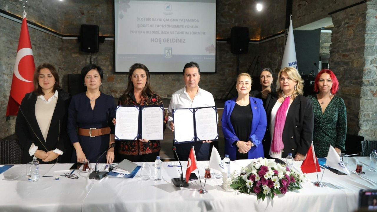 Bodrum Belediyesi ILO 190 Belgesi’ni imzaladı