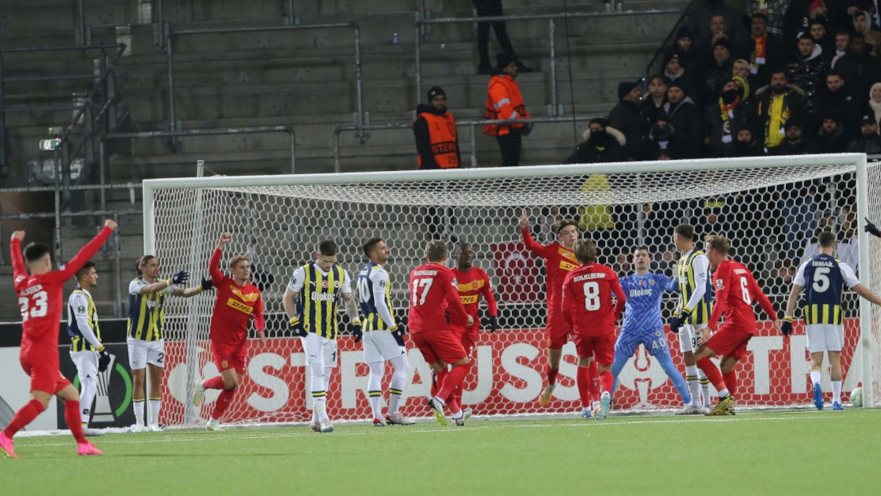 Fenerbahçe, liderliği Nordsjaelland'a kaptırdı: 6-1