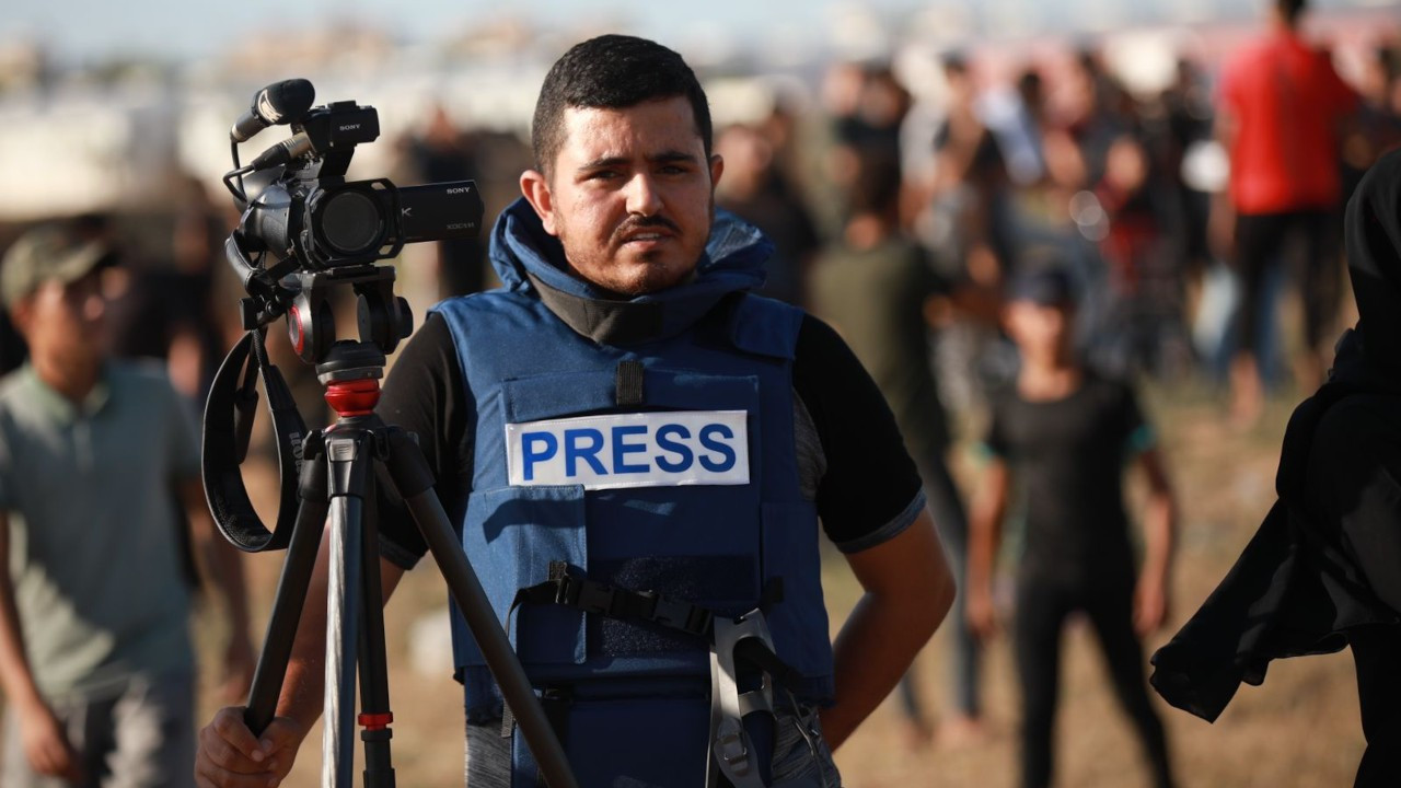 Anadolu Ajansı kameramanı Muntasır es-Savvaf, İsrail saldırısında hayatını kaybetti