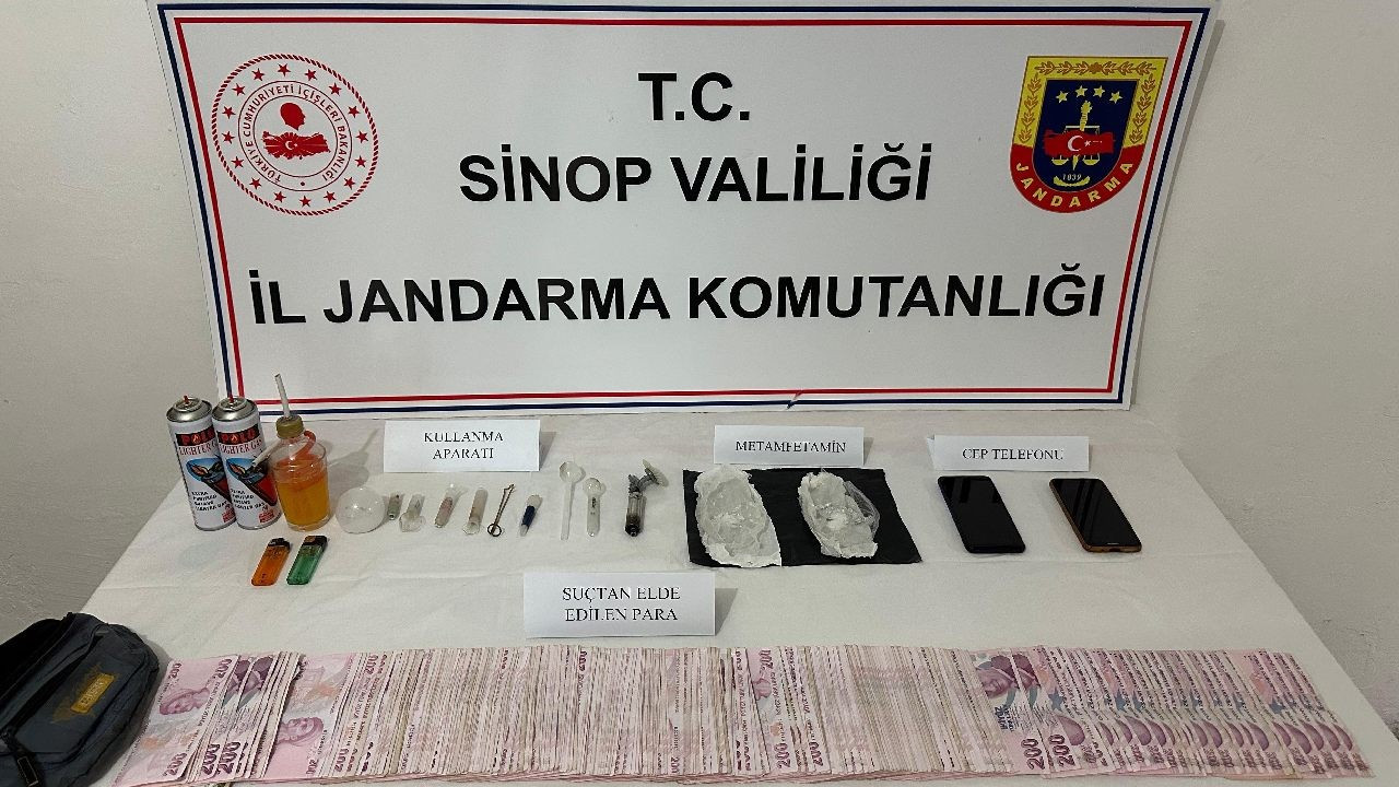 Sinop'ta uyuşturucu operasyonu: 4 kişi yakalandı