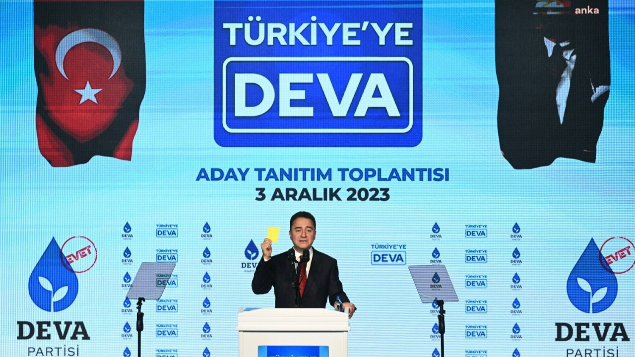 DEVA Partisi'nin yerel seçim adaylarının tam listesi