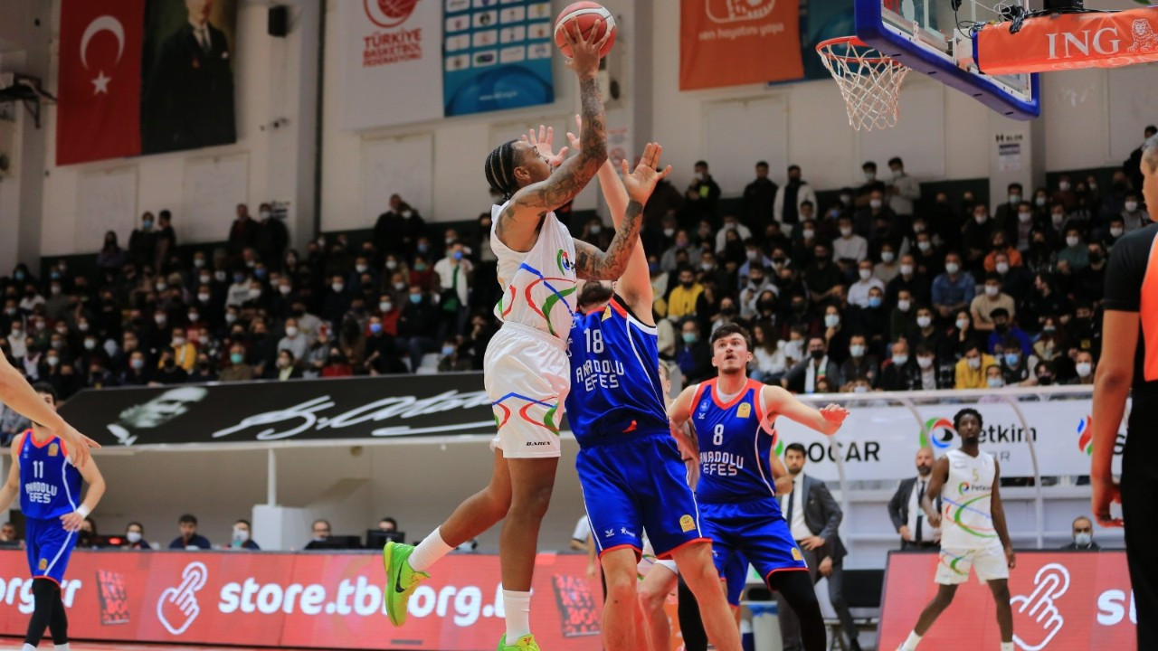 Türkiye Sigorta Basketbol Süper Ligi: Aliağa, Bodrumspor'u yendi