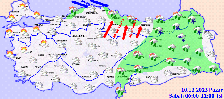 Sıcaklıklar artıyor, sağanak devam ediyor - Sayfa 1