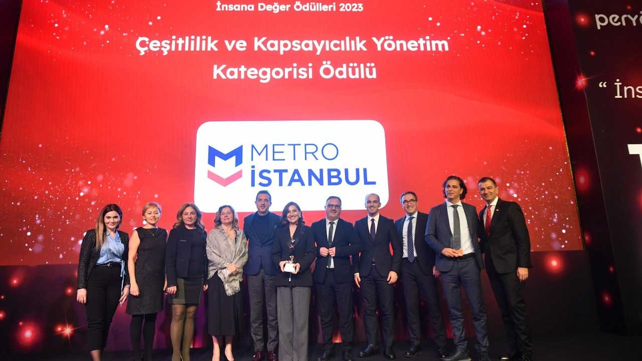 Metro İstanbul’a 'Çeşitlilik ve Kapsayıcılık' ödülü