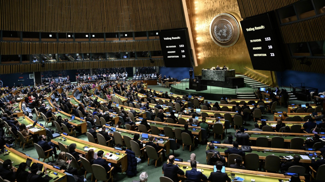 BM Genel Kurulu, 'Gazze'de acil ateşkes' tasarısını kabul etti