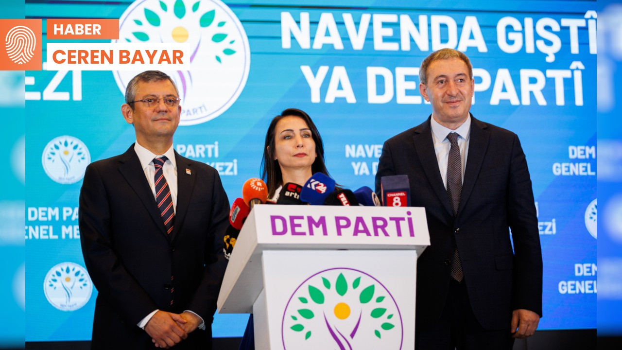 CHP-DEM Parti görüşmesi: İş birliği teklifi yok, temas sürecek