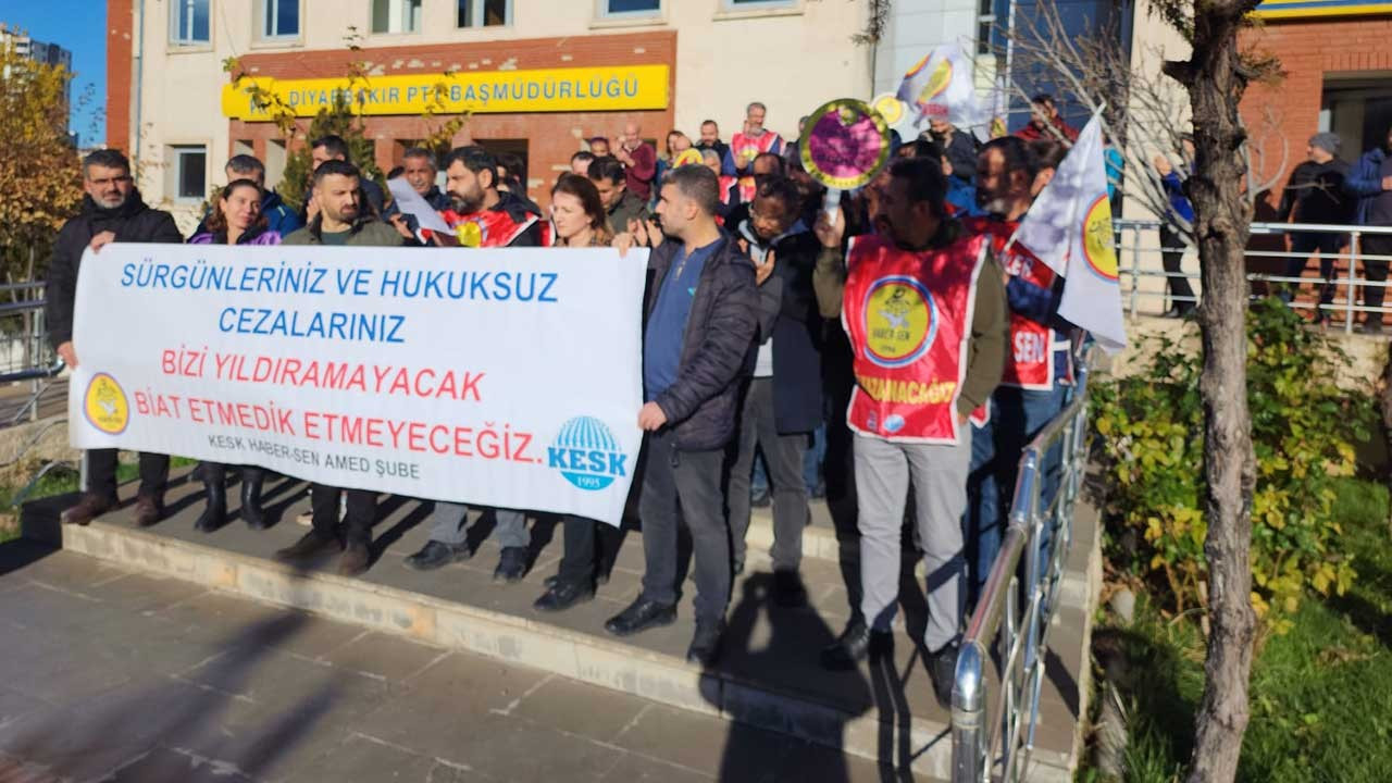 Diyarbakır'da PTT çalışanı sürgün edildi