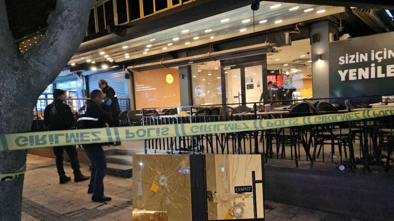 Starbucks şubesine pompalı tüfekli saldırı