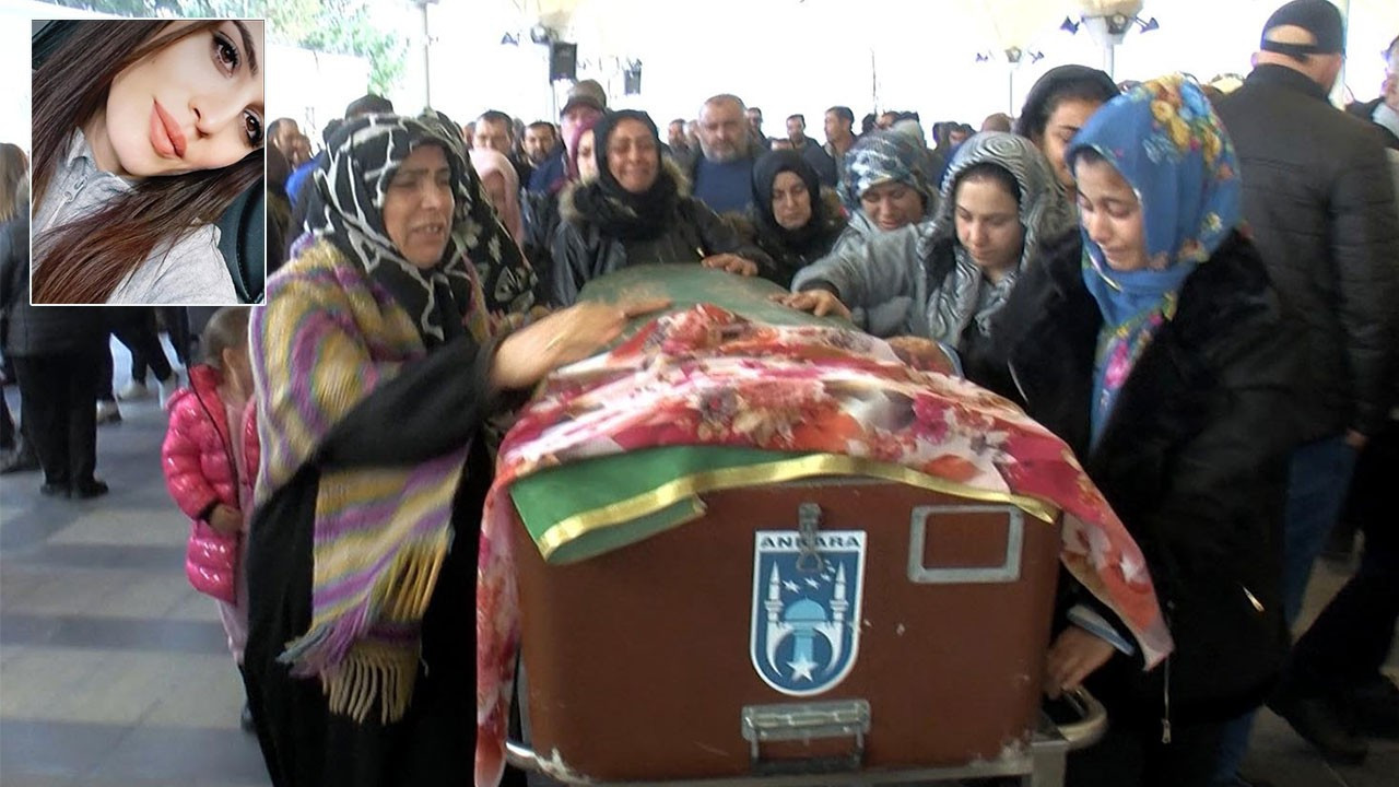 Boşandığı eşinin katlettiği Nursena Kozan'ın tabutunu kadınlar taşıdı