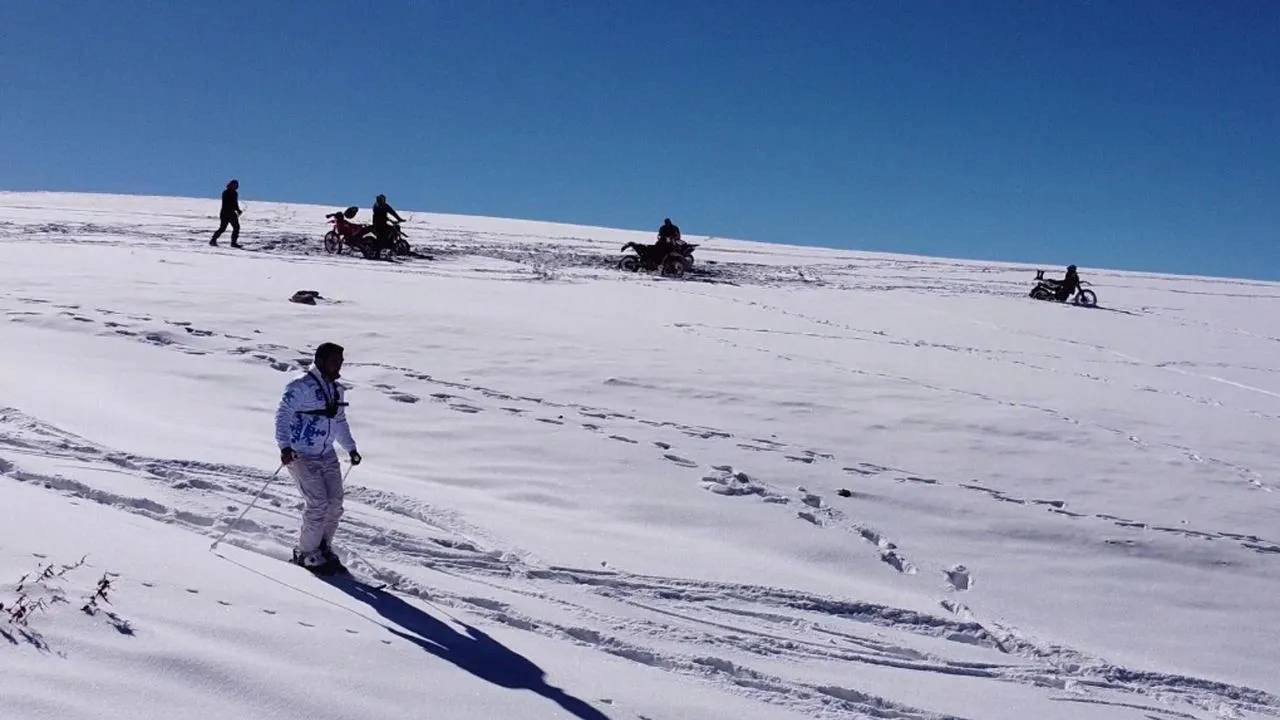 Ergan Dağı'nda kayak sezonu açıldı