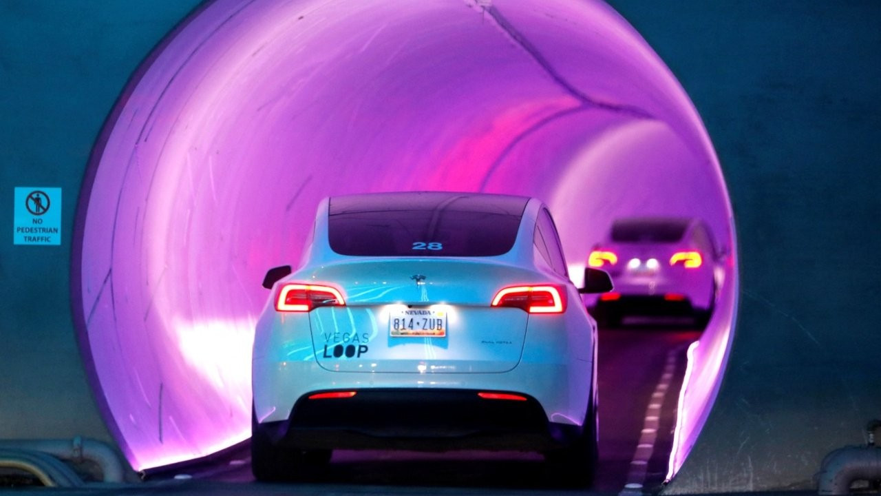 Bu tünele sadece Tesla sürücüleri girebiliyor: 'Vegas döngüsü' nedir?
