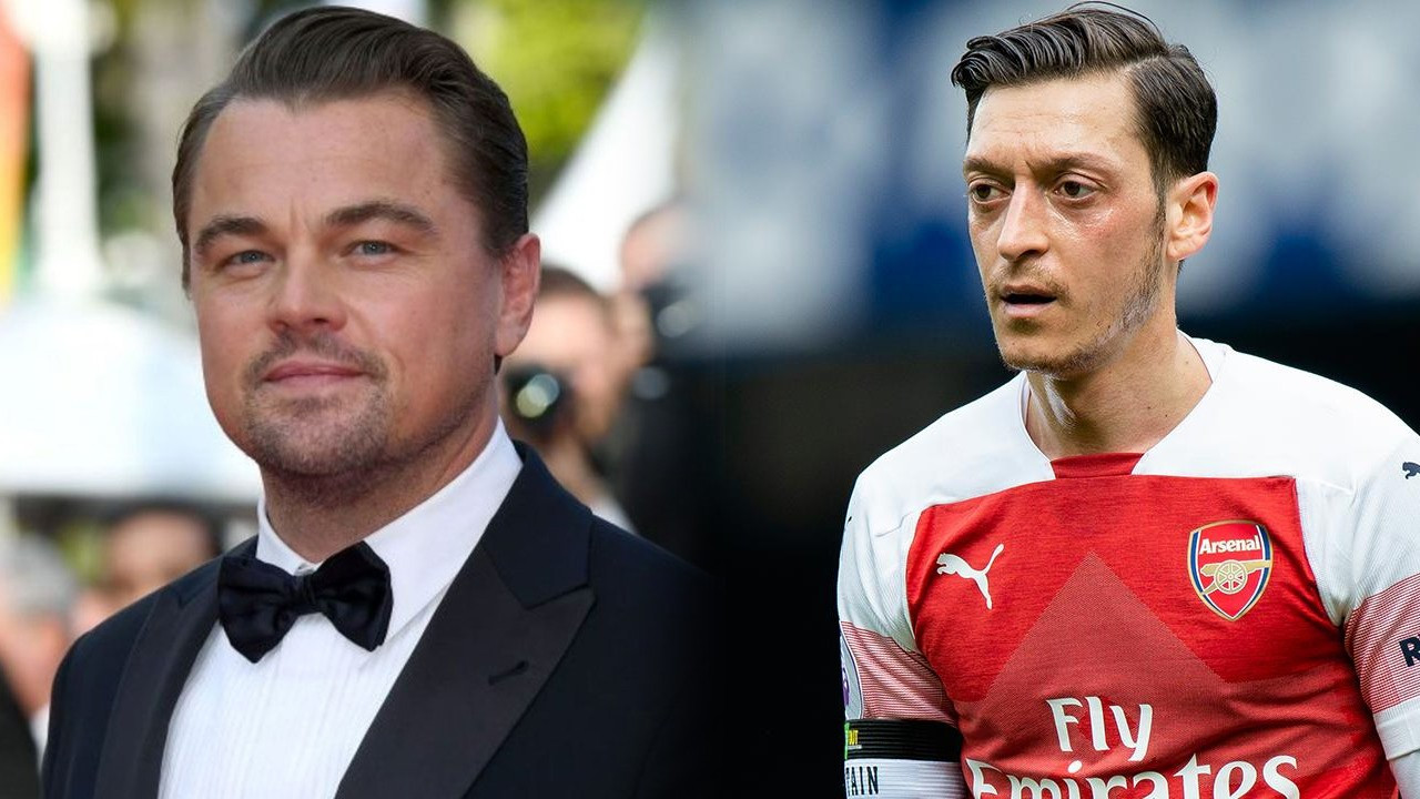 Mesut Özil, Arsenal'i bilmeyen DiCaprio'ya sevgililerini hatırlattı
