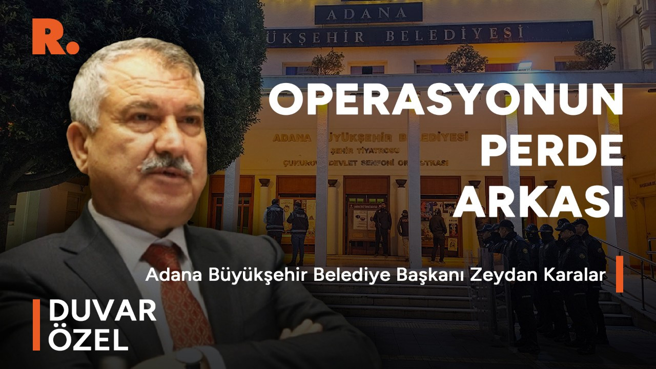 Adana'da belediyeye operasyon: Zeydan Karalar canlı yayında anlatıyor