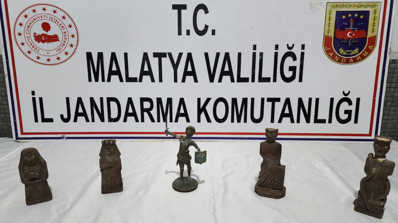Malatya'da tarihi eser kaçakçılığı