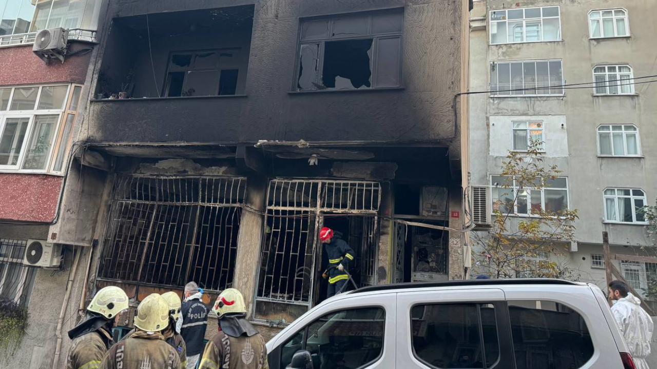 Esenler'de yangın: 1 kişi öldü, 5 kişi yaralandı