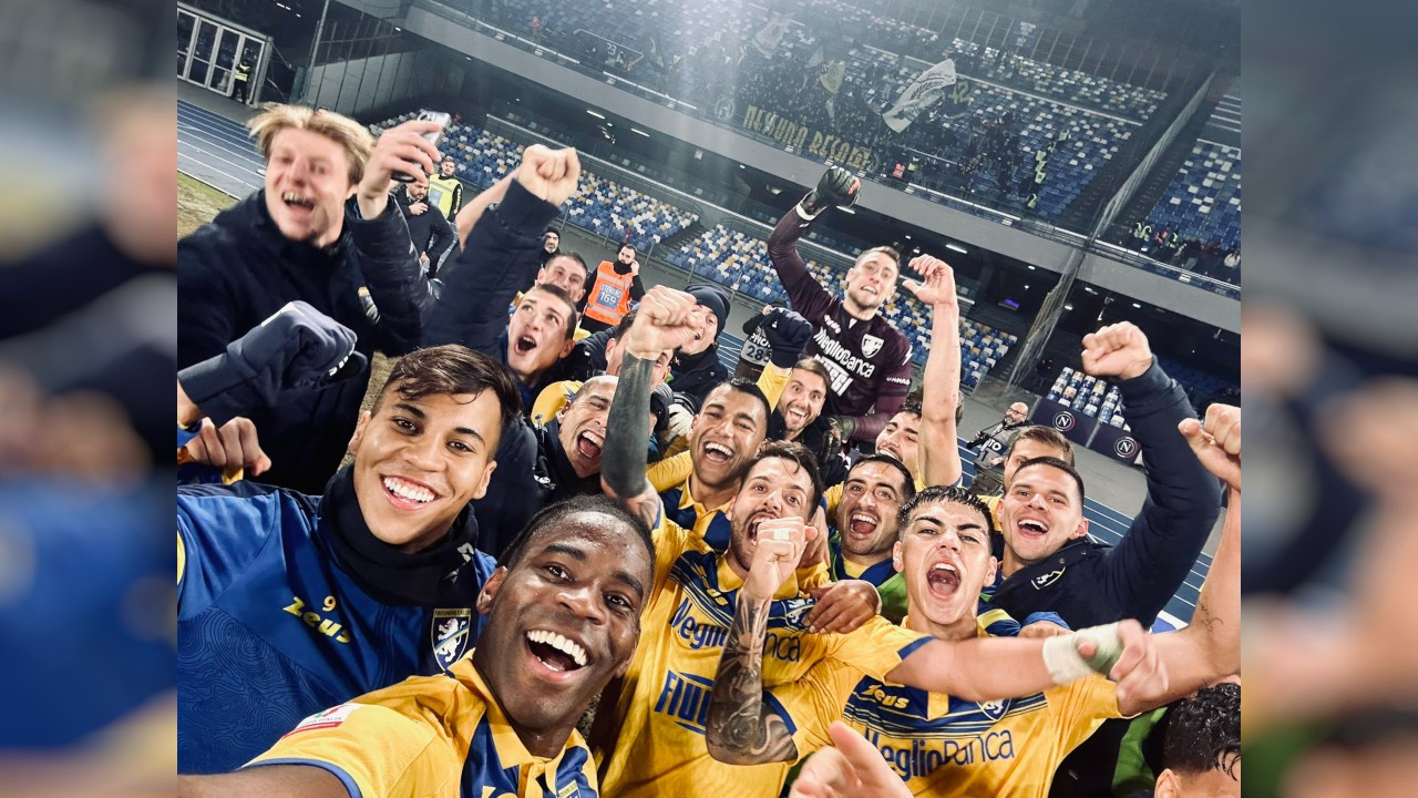Frosinone, Napoli'yi 4 farkla kupa dışına itti