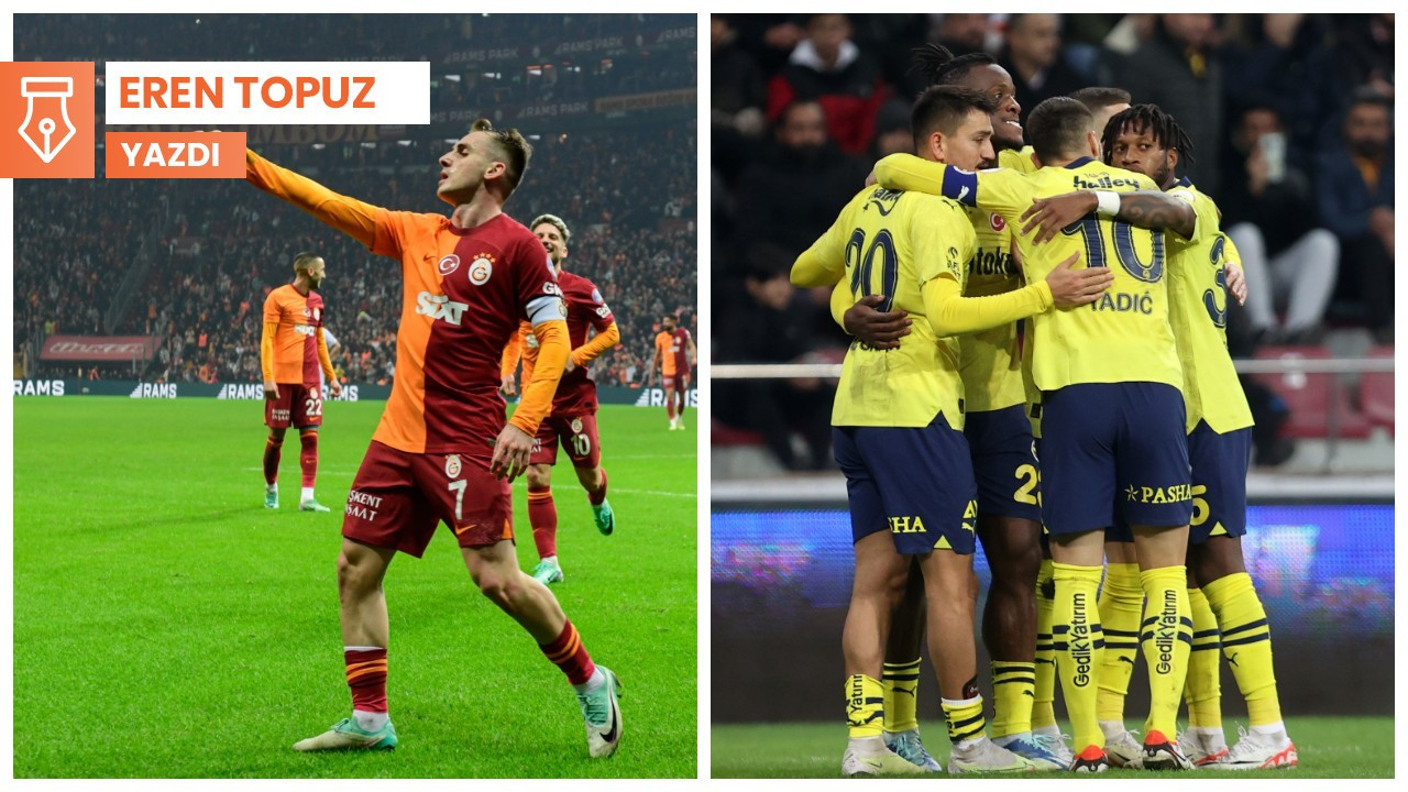 Derbilere giderken Fenerbahçe ve Galatasaray