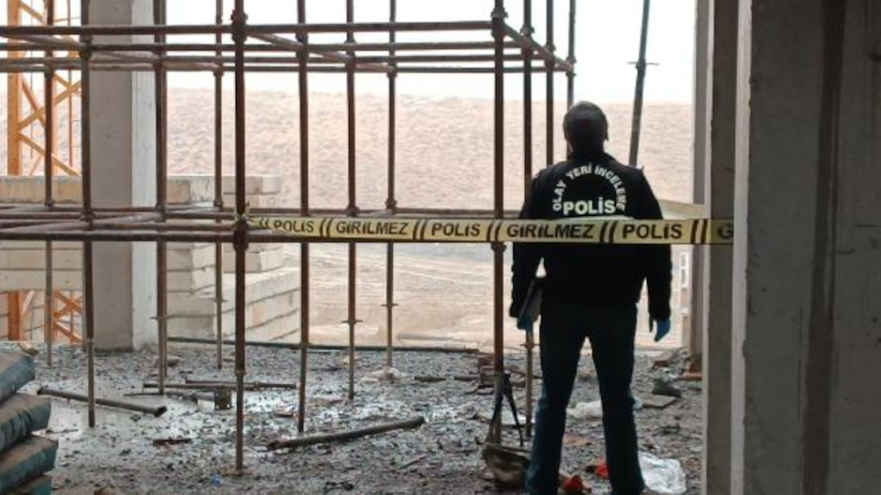 Kırıkkale'de işçi, inşaattan düştü