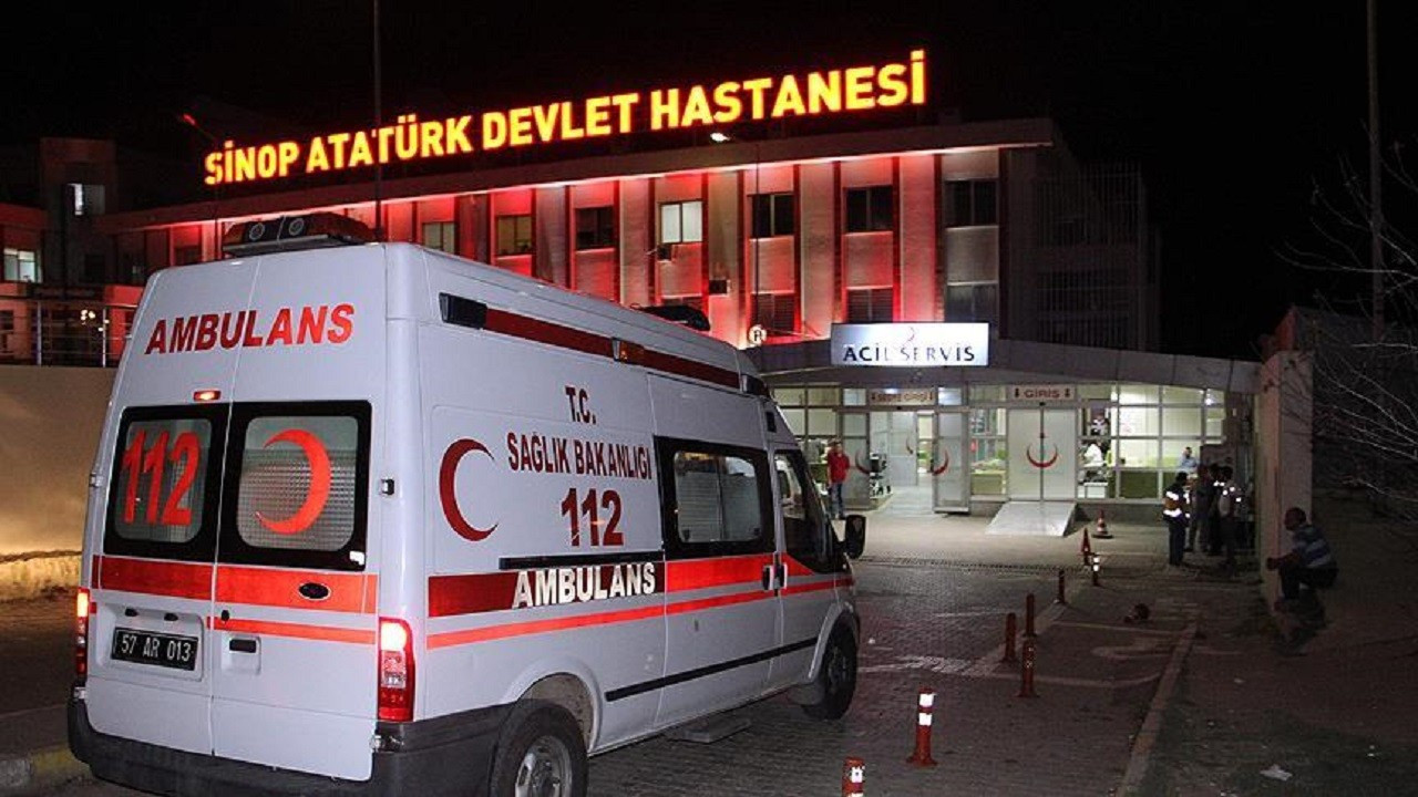 Sinop'ta dördüncü kattan düşen öğrenci yaralandı