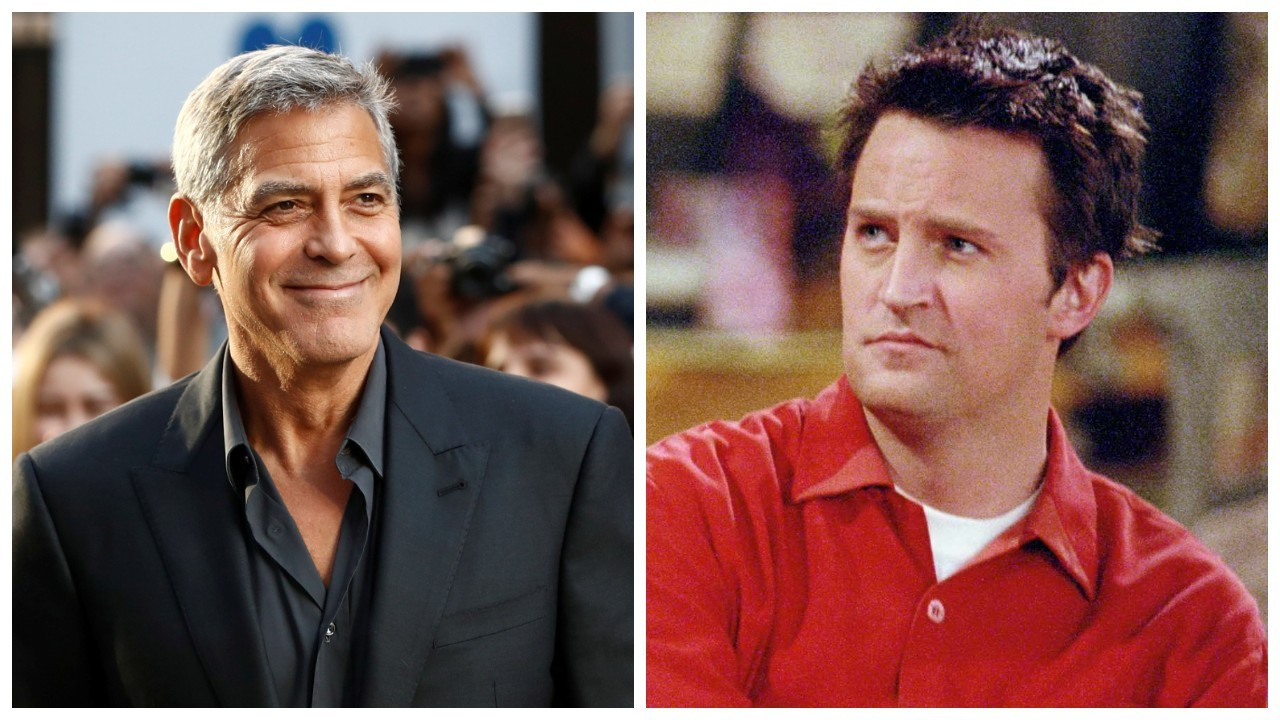 George Clooney: Matthew Perry 'Friends'te mutlu değildi
