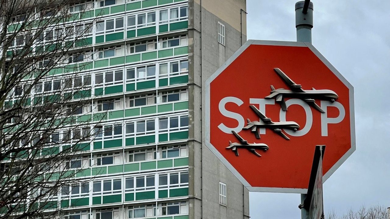 Londra'da Banksy'nin eseri çalındı, şüpheli yakalandı