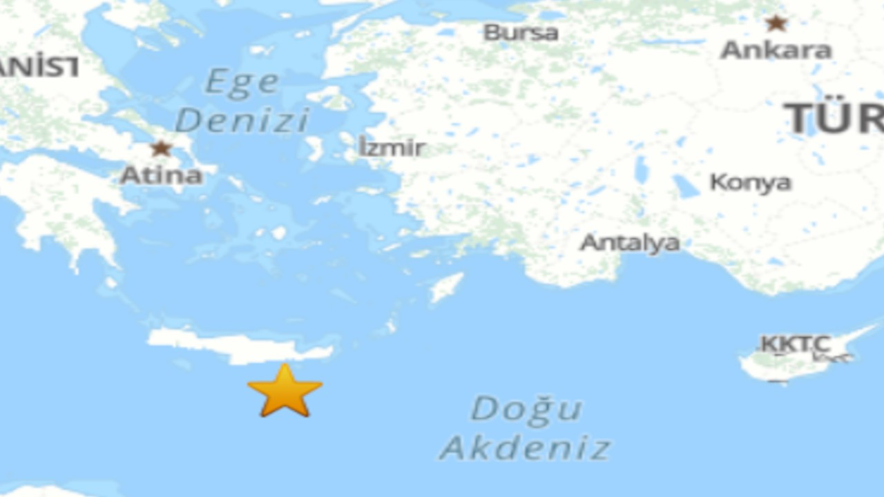 Akdeniz'de art arda depremler: 3.7,4.1