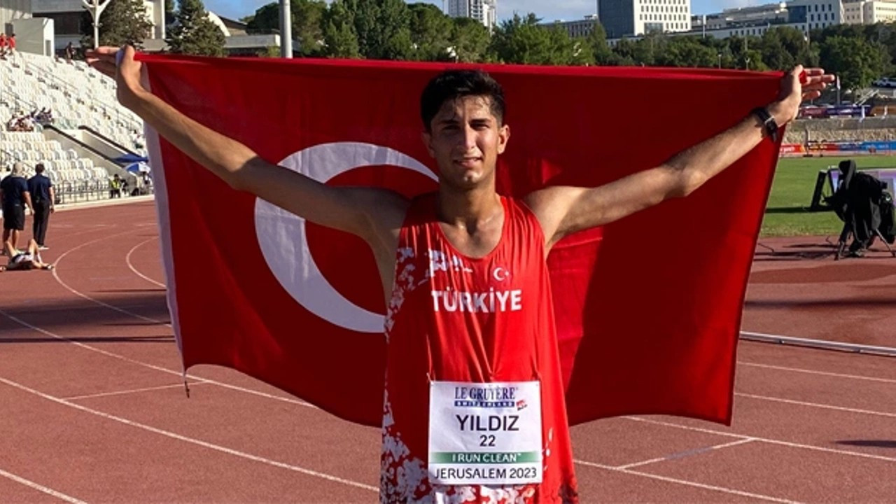 Hayrettin Yıldız, 10 bin metre Türkiye pist rekorunu kırdı