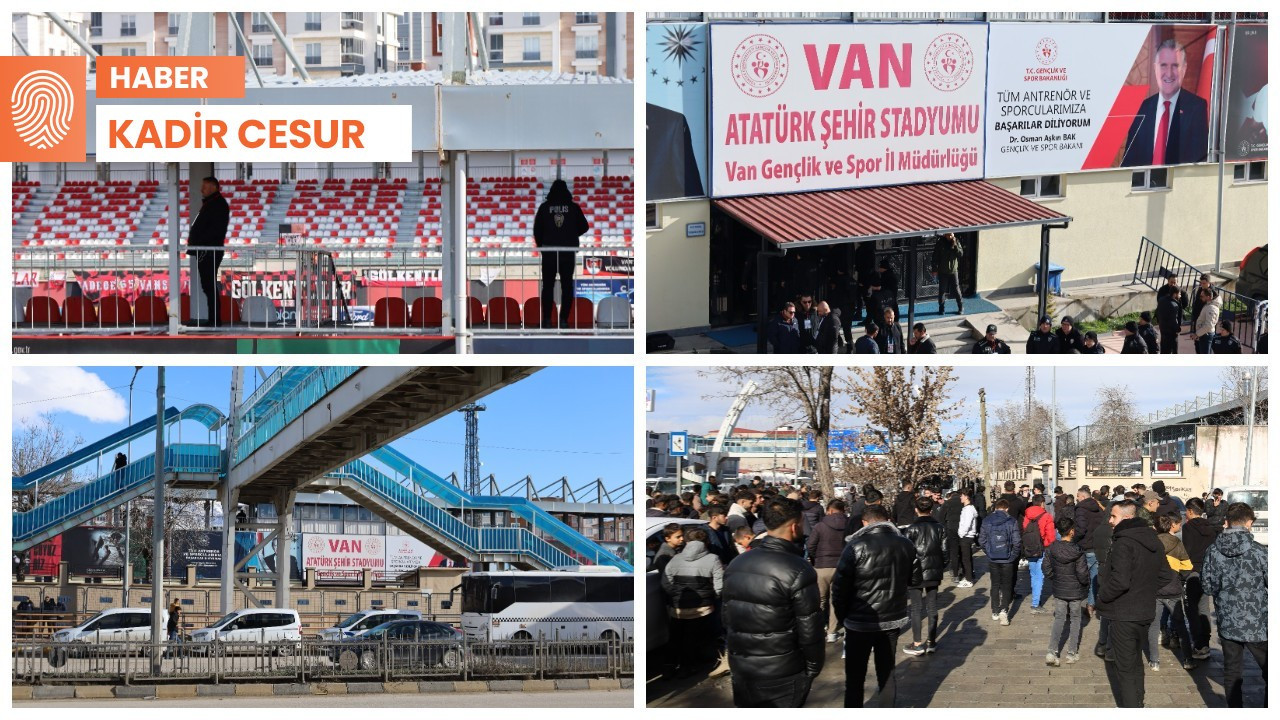 Vanspor-Bursaspor maçı öncesi kentte gerilim: 'Seyirci başına bir polis düşüyor'