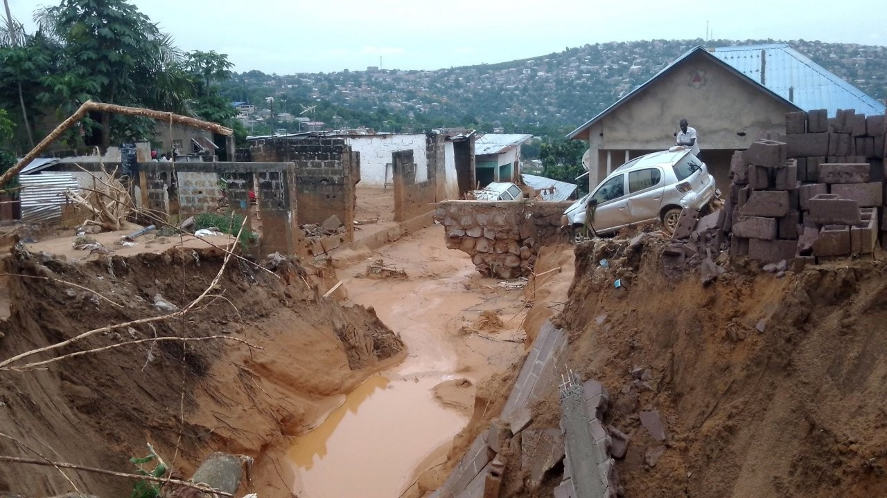 Kongo Demokratik Cumhuriyeti'nde sel ve heyelan: 20 ölü