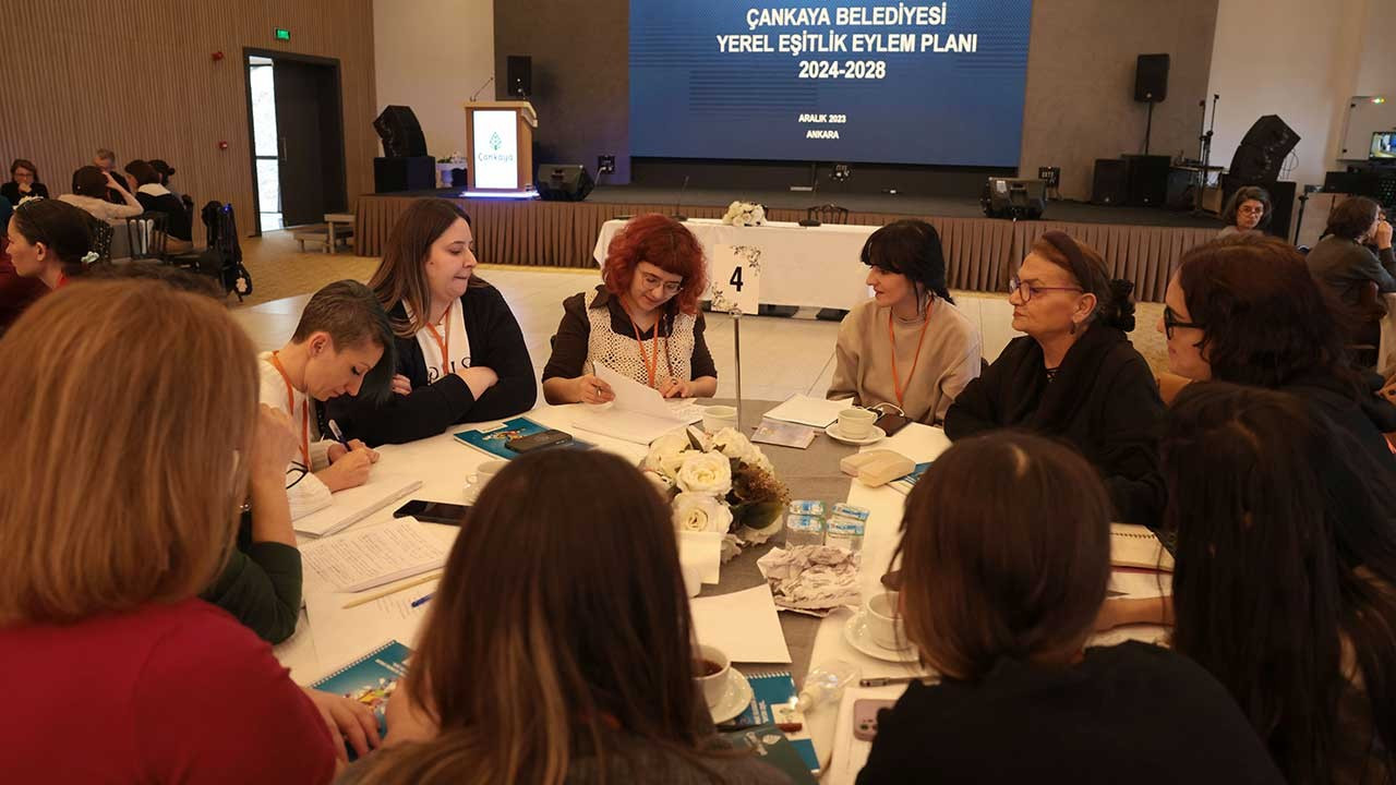 Çankaya Belediyesi, 'Yerel Eşitlik Eylem Planı' çalıştayı düzenledi