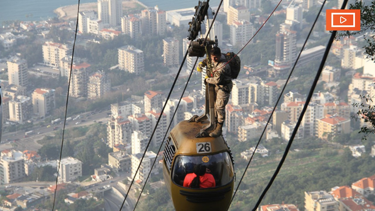 19 kişi 70 metredeki teleferikte saatlerce mahsur kaldı